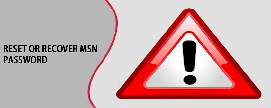 Reset or Recover MSN Password