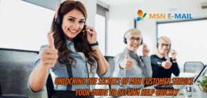 MSN customer Service